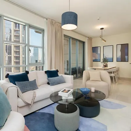 Burj Khalifa Views / 5 Min Walk From Dubai Mall / Dubai Opera / Upgraded / Designer Choice / 8 People / The Best Location Exterior photo